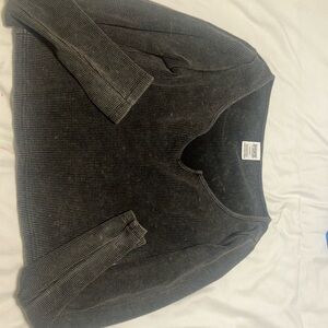 Womens Charcoal Sweater